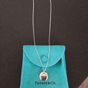 Tiffany & Co. Initial Letter 'N' Necklace